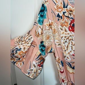 Beautiful ruffled floral dress